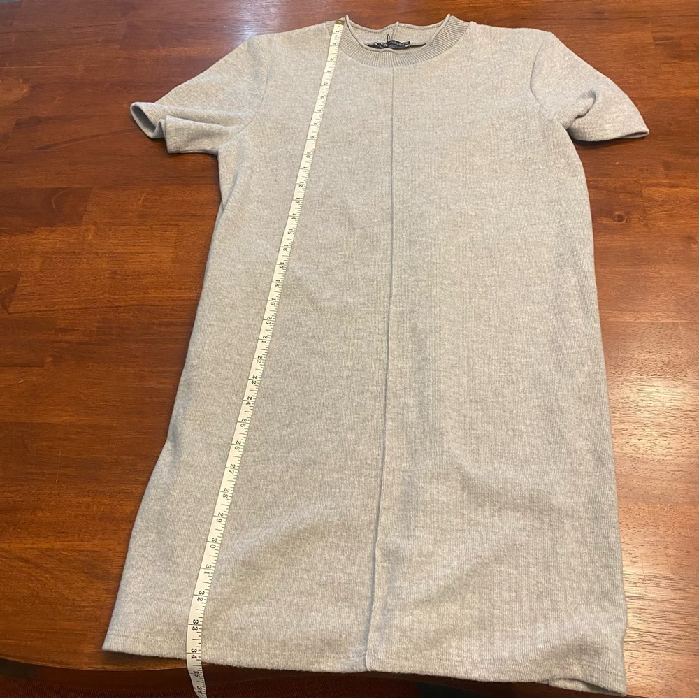 Zara Gray Midi Dress